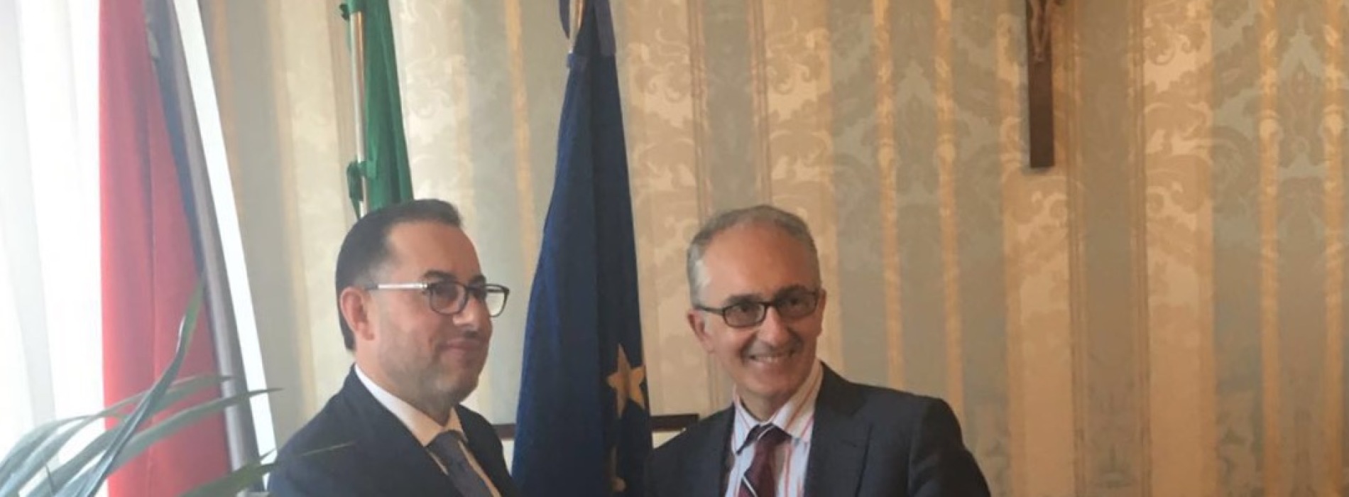 Pittella incontra Marino. L’Europa è vicina