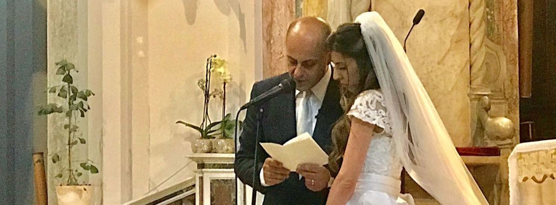 Art wedding, le nozze di Nicola Pedana ed Emilia Buoninconti