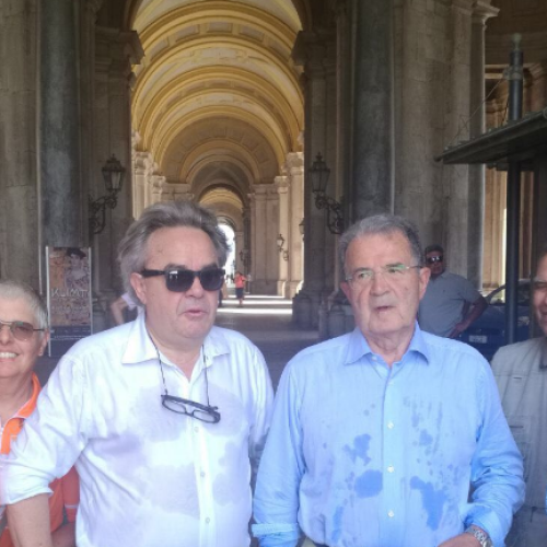 Reggia, nel Cannocchiale ecco Romano Prodi e Mauro Felicori