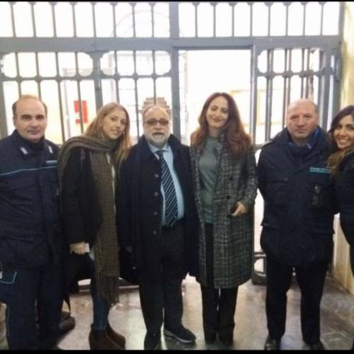 Aversa, la visita del garante Samuele Ciambriello ai detenuti
