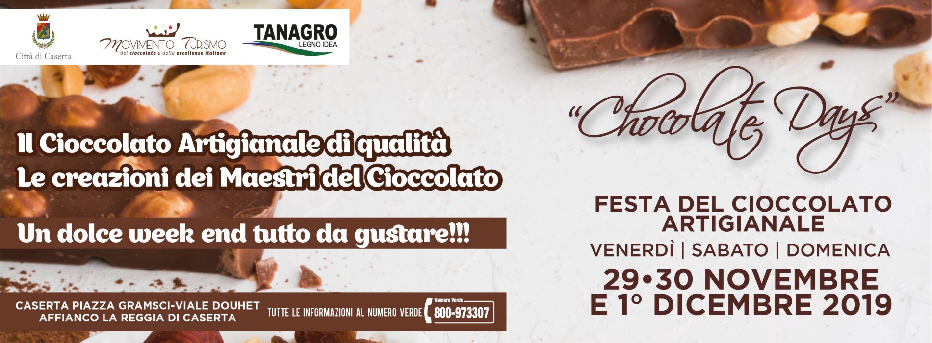 Dolce week end a Caserta con la Festa del cioccolato
