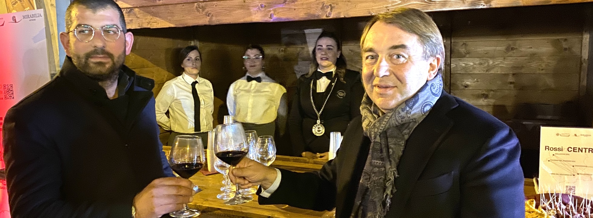 Rossi in Centro, a Caserta protagonisti i vini di Terra di Lavoro
