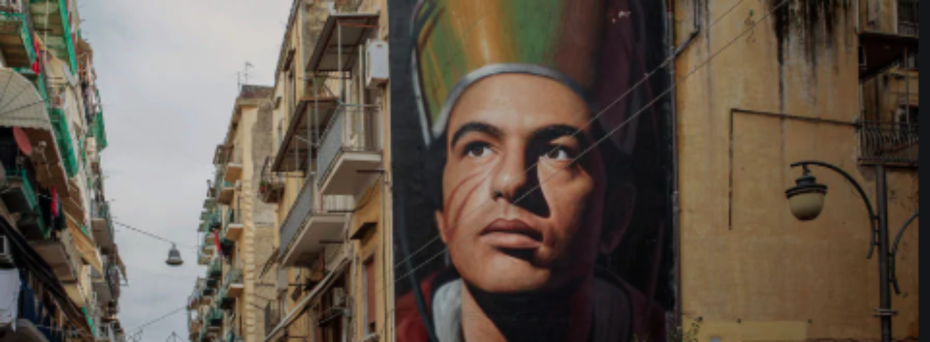 Napoli. Un murales di Jorit per il progetto Codici a Barra