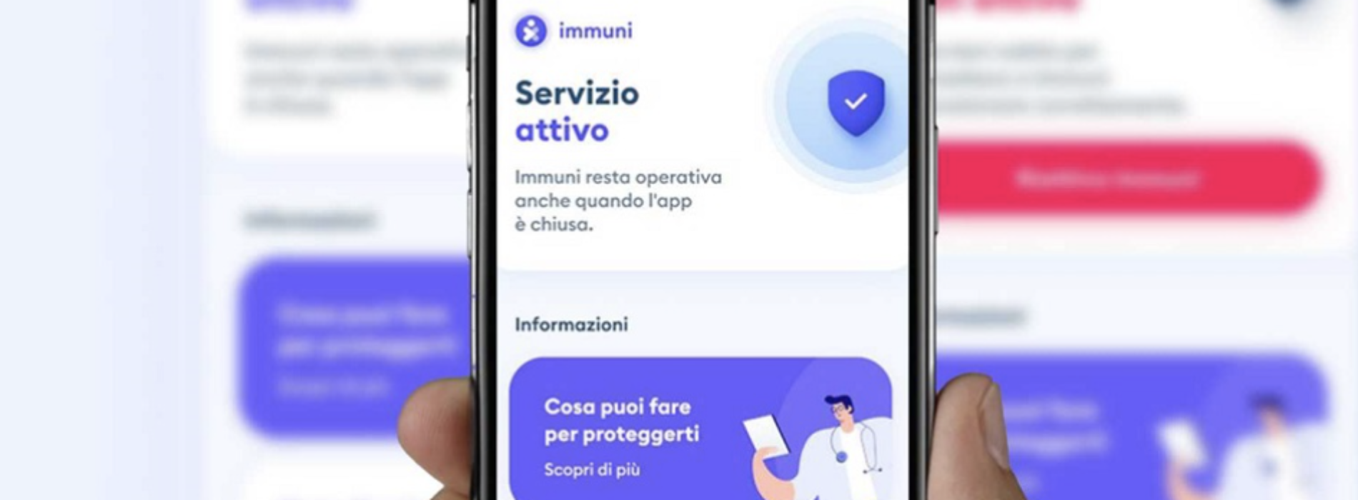 L’app “Immuni” entra nel vivo, da oggi attiva in tutta Italia