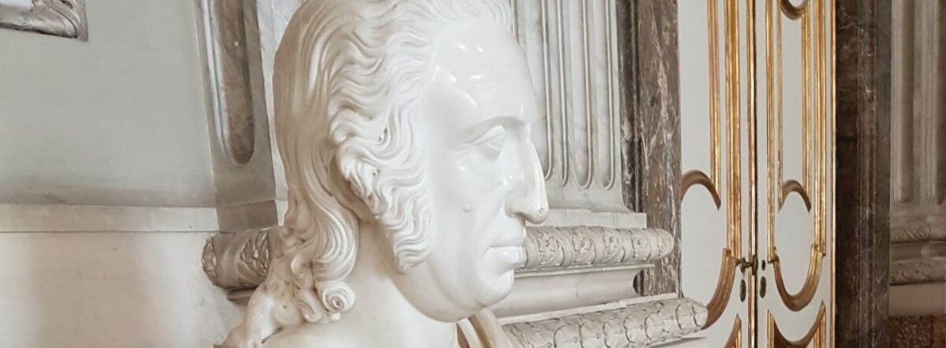 Reggia di Caserta, Ferdinando I di Borbone ritratto dal Canova