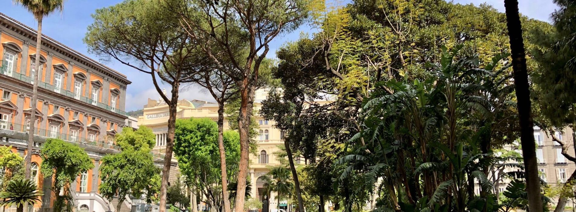 Palazzo Reale di Napoli, i giardini ora si vestono di nuovi colori