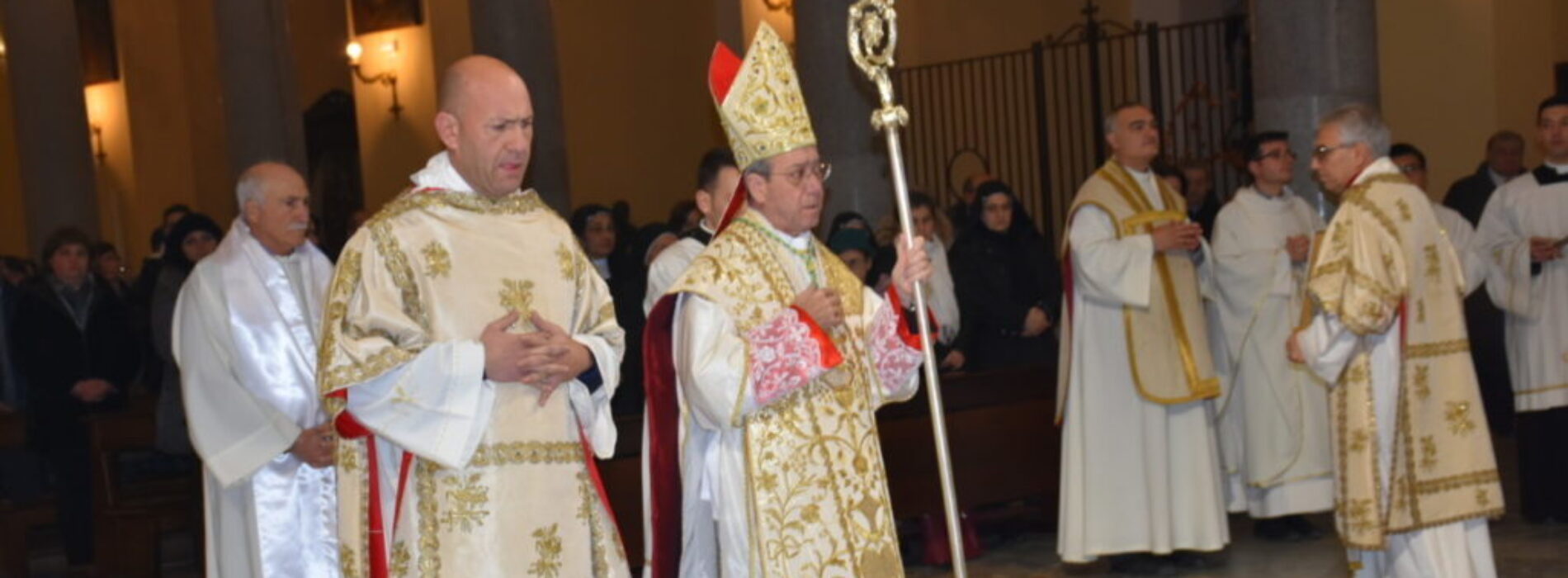 Capua, monsignor Visco in visita alla Chiesa di San Domenico