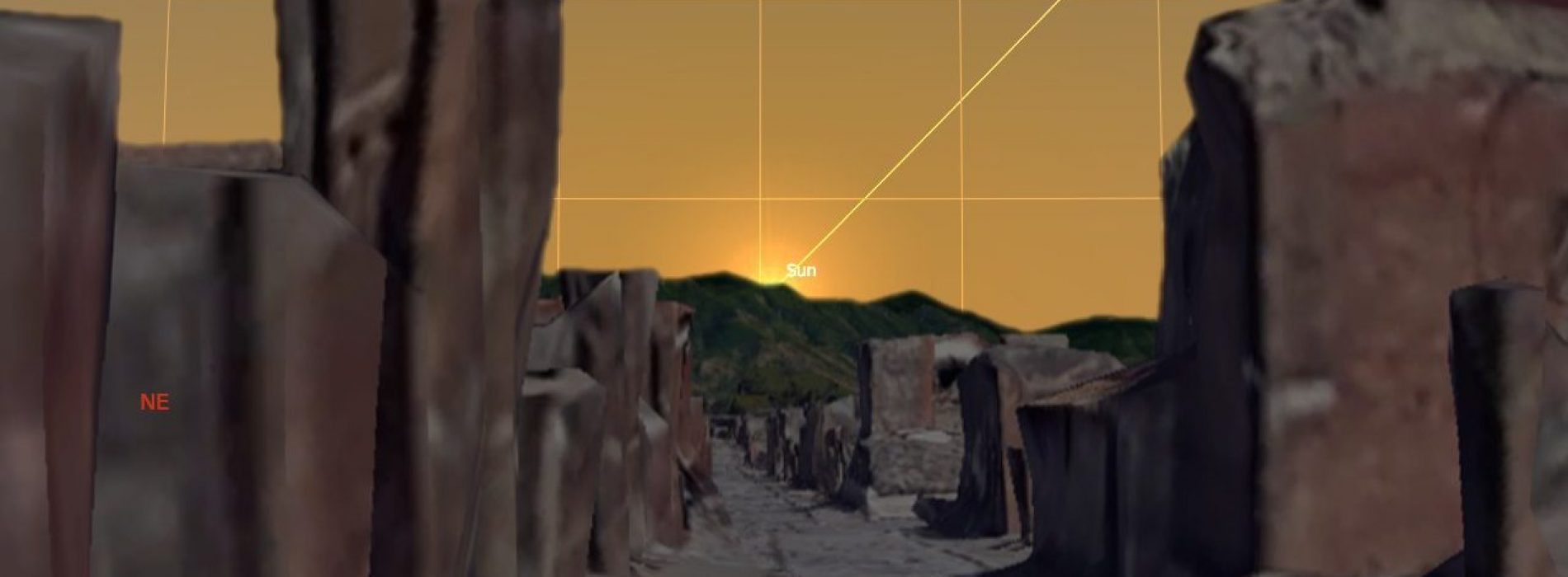 Solstizio d’Estate a Pompei, lo spettacolo del sole tra gli scavi