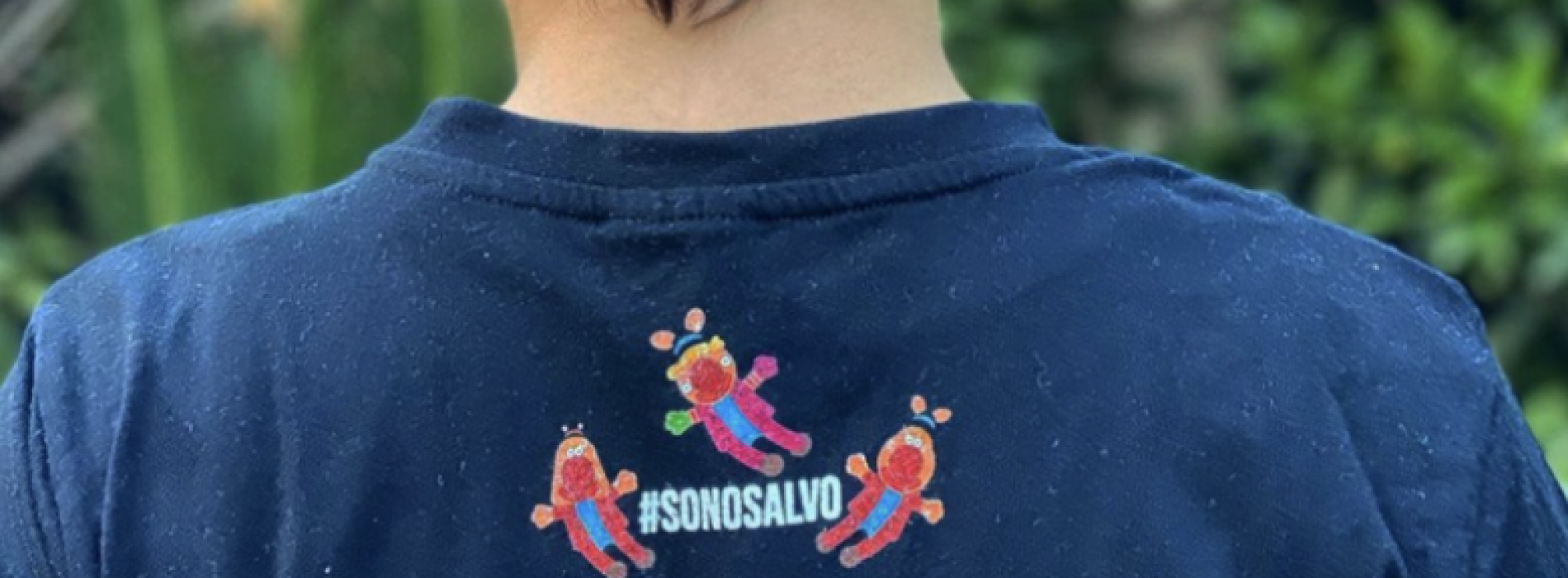 SonoSalvo e so disegnare, t-shirt firmate dal bimbo autistico