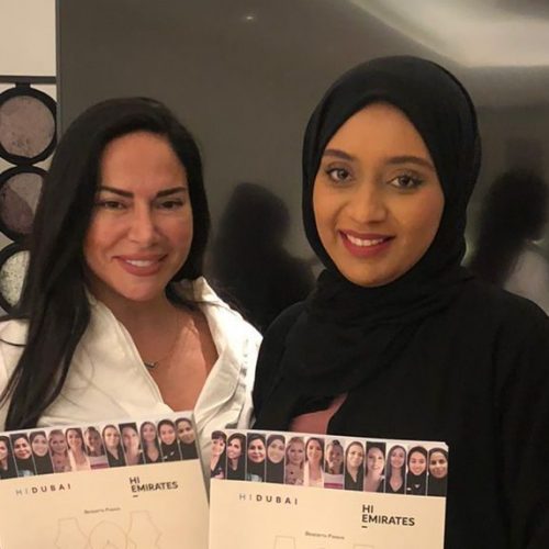 Benedetta Paravia ad Abu Dhabi, il suo è un libro di successo