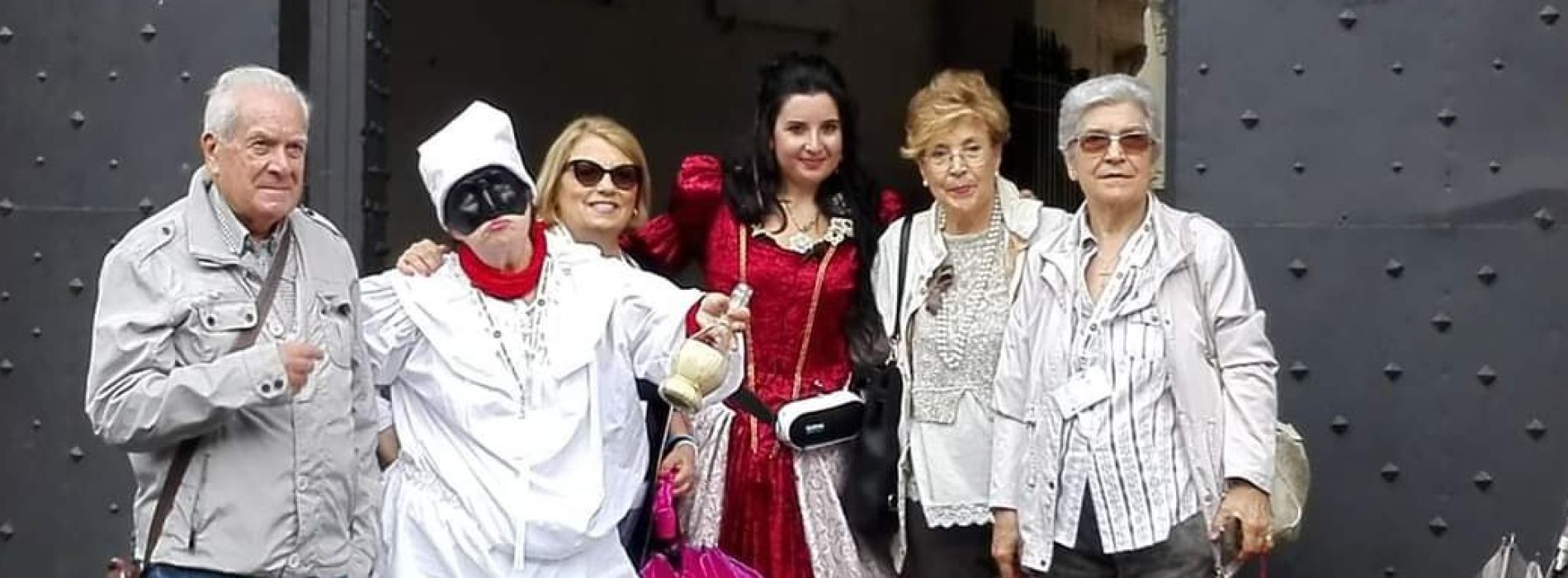 Il Carnevale a Capua, a spasso in città con Lucilla e Pulcinella