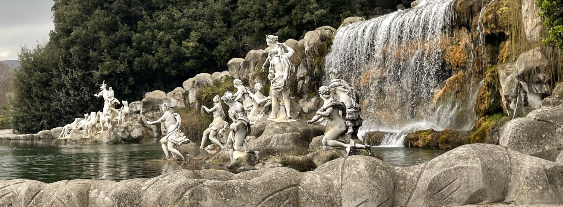 Reggia, al via il restauro per la Fontana di Diana e Atteone