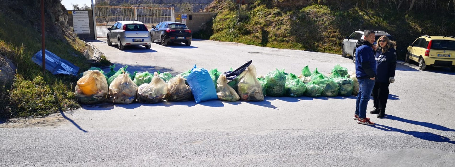 Caserta è Plastic Free, ben duecento i sacchi di rifiuti raccolti