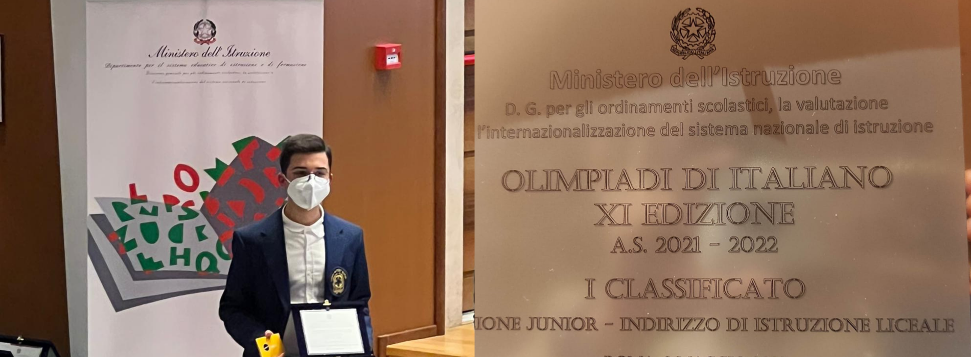 Finali Olimpiadi di italiano, vince Rocco Capasso del Pizzi