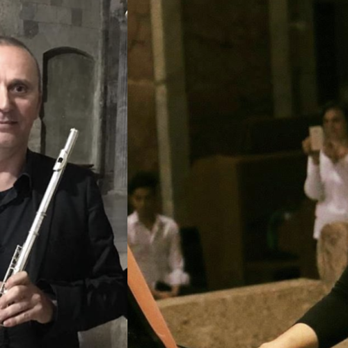 Concerto per piano e flauto, Bernardo e Ricciardi al Comunale