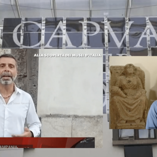 Le Matres di Capua alla Rai, in onda il Museo Campano al Tg2