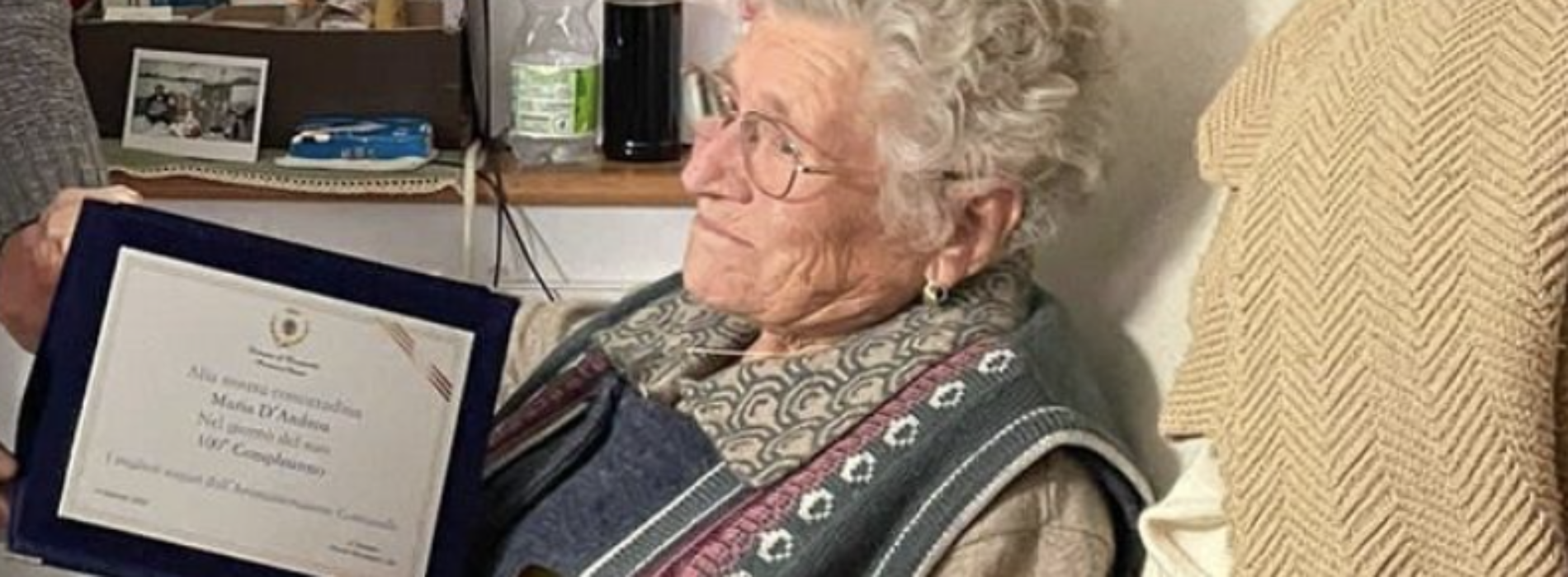 Buon compleanno! A Casapulla nonna Maria compie 100 anni