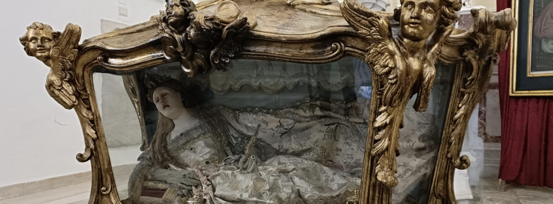 Capua. Restaurata l’antica e preziosa teca di Santa Placida