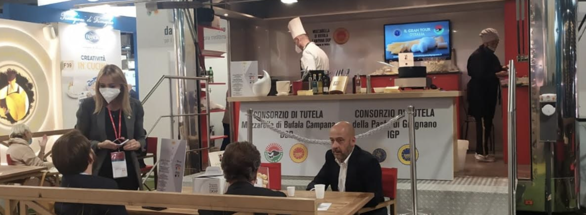Bufala Campana Dop. Tuttofood a Milano con lo chef Daddio