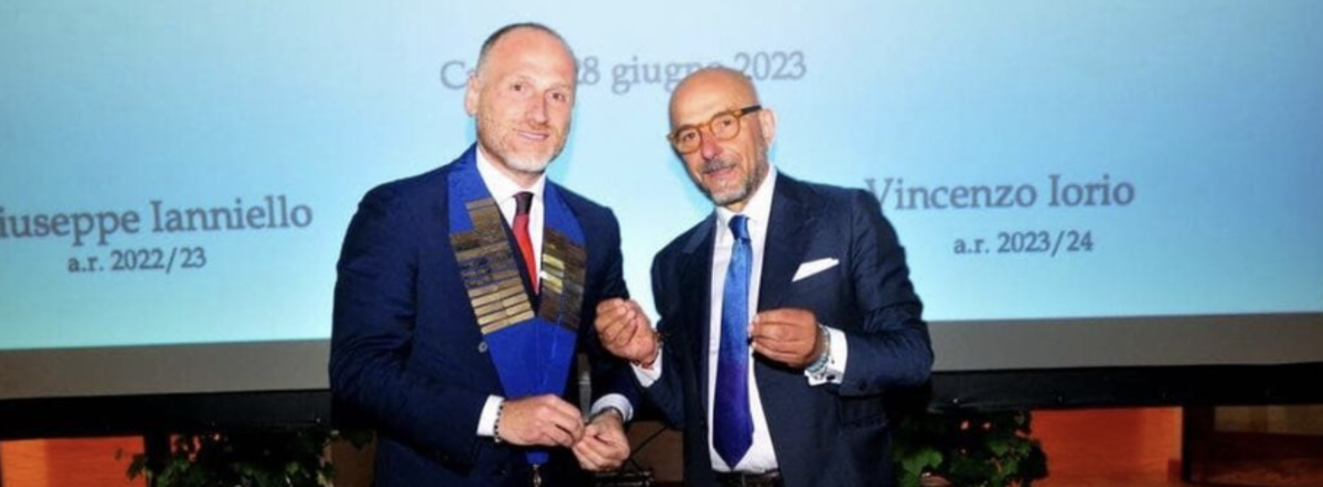 Rotary Caserta Terra di Lavoro, Vincenzo Iorio presidente