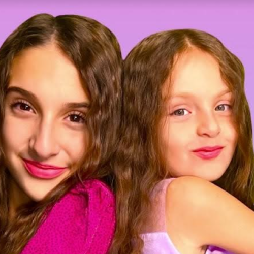 Aurora e Ludovica, le piccole star del web al Campania