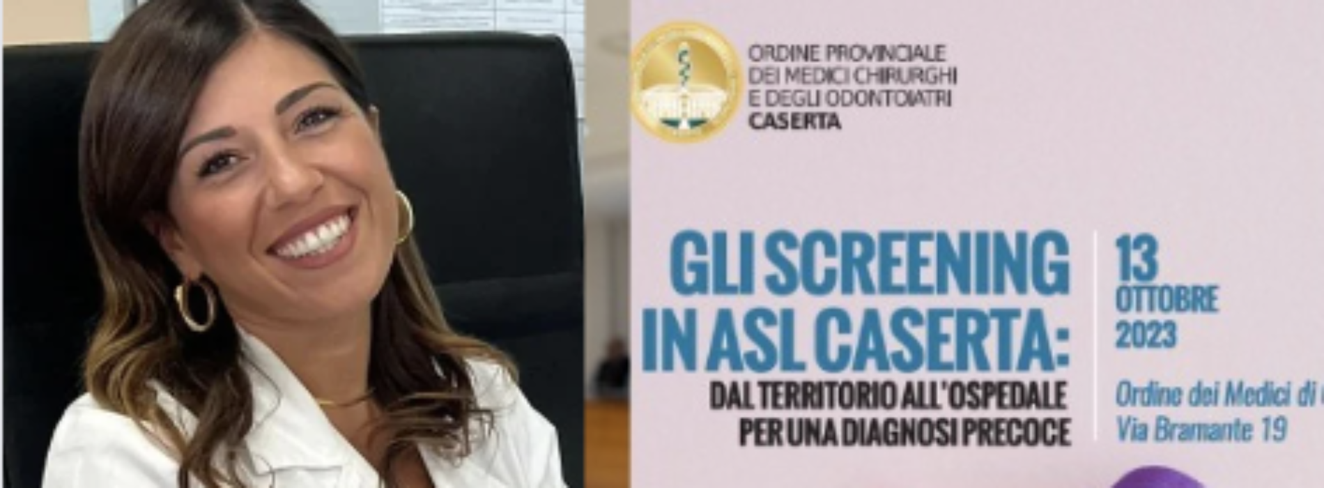 Gli screening in Asl Caserta, il corso all’Ordine dei Medici
