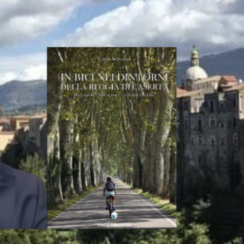 In bici nei dintorni della Reggia, il libro di Scatozza fa tappa nel Sannio