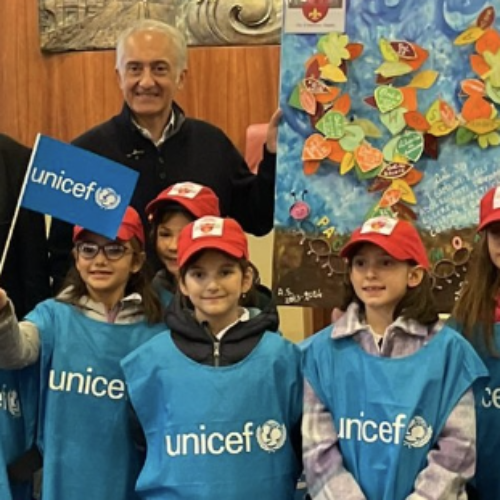 Giornata dell’Infanzia a Caserta, l’Unicef porta i bimbi al Comune