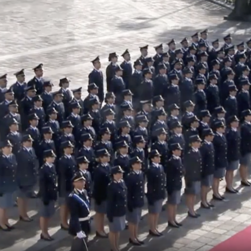 Lo Giuro! Scuola di Polizia, cerimonia per 144 vice ispettori sanitari