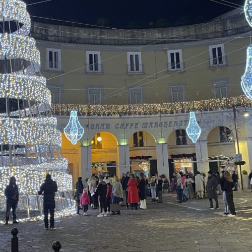Un Natale di luce! Si è acceso il grande Albero di piazza Dante