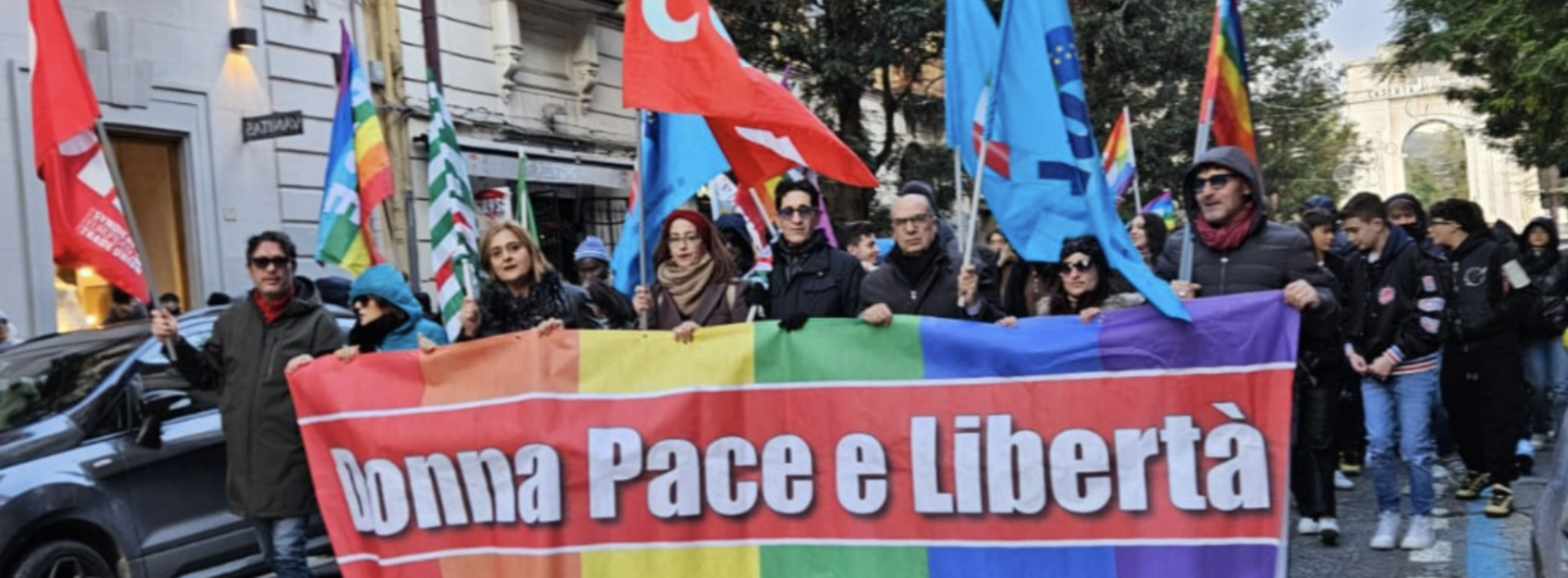 No alla guerra, in tanti a Caserta in marcia per la Pace