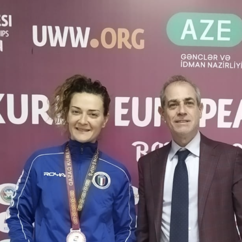 Chiara Meucci, argento agli europei di Qazaq Kuresi a Baku