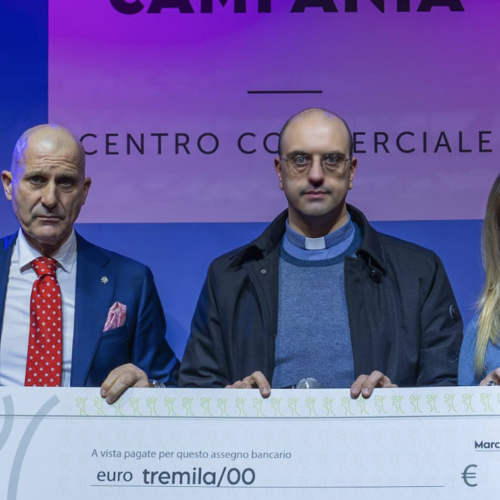 Solidarietà al Campania, donati 11mila euro in beneficenza