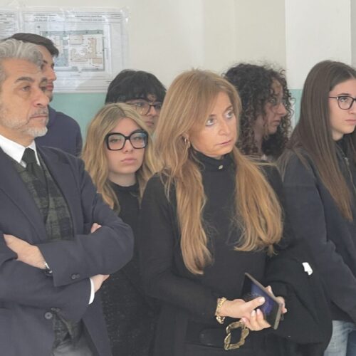 Il Questore di Caserta Andrea Grassi al Liceo Manzoni