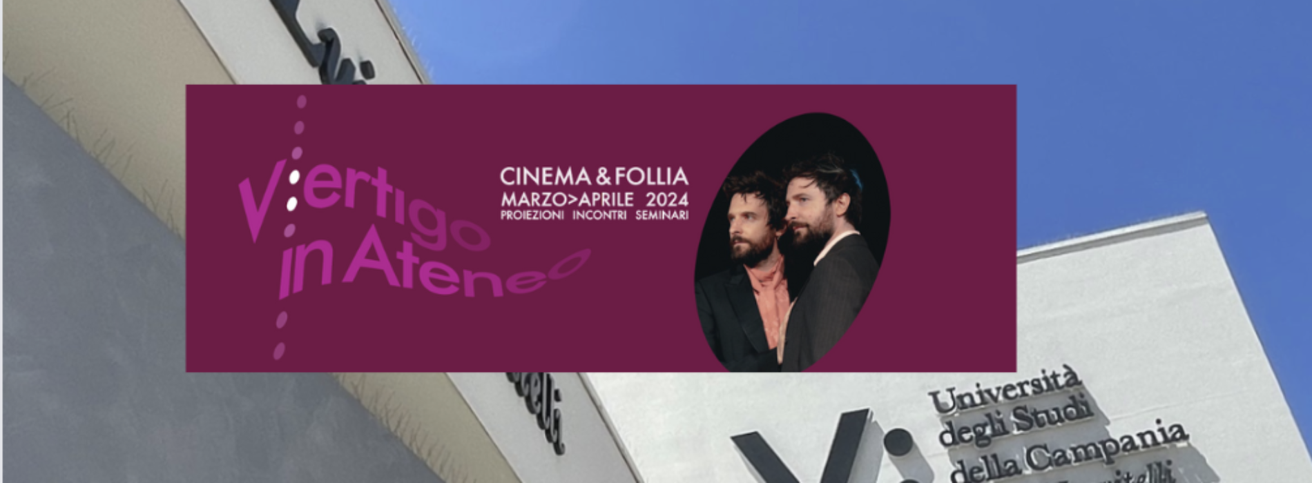 V:ertigo, in Ateneo i registi Fabio e Damiano D’Innocenzo