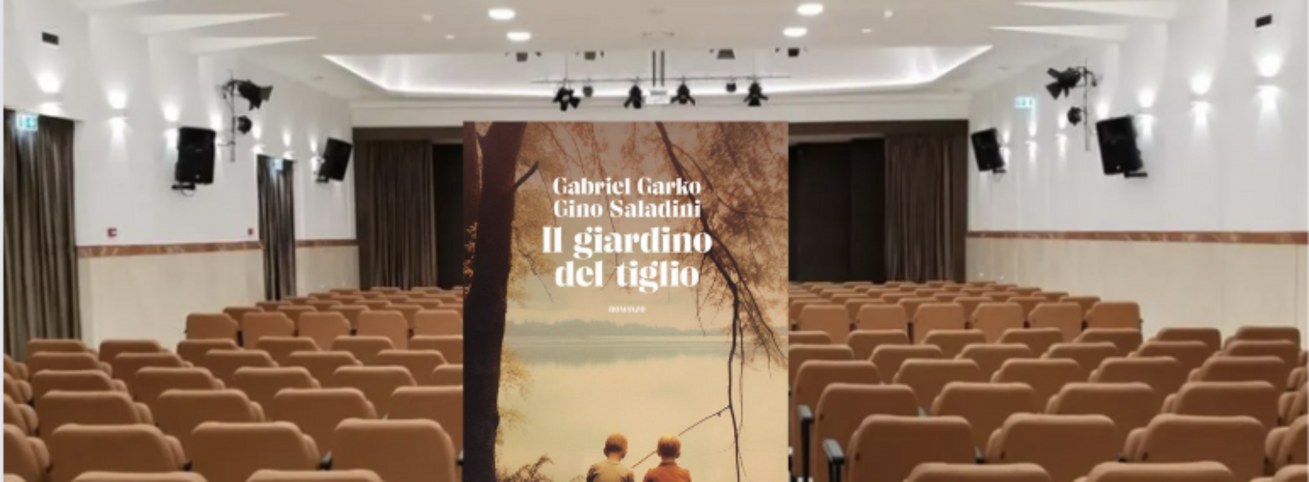 Il Giardino del tiglio, a Caserta il libro di Gabriel Garko e Gino Saladini