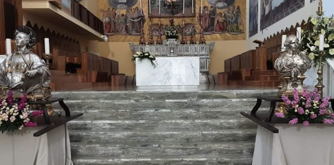 Capua. Attesa la Processione dei busti dei Santi Patroni